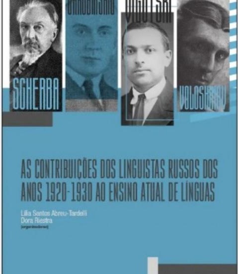 Capa do livro As contribuições dos linguistas russos dos anos 1920-1930