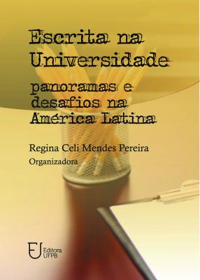 Capa do livro escrita na universidade