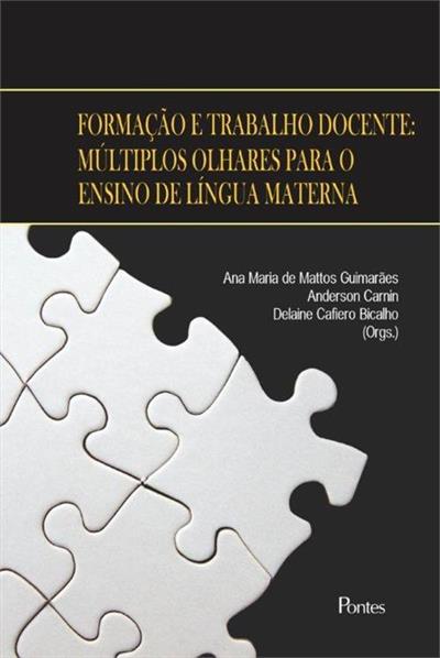 Capa do livro Formação e trabalho docente