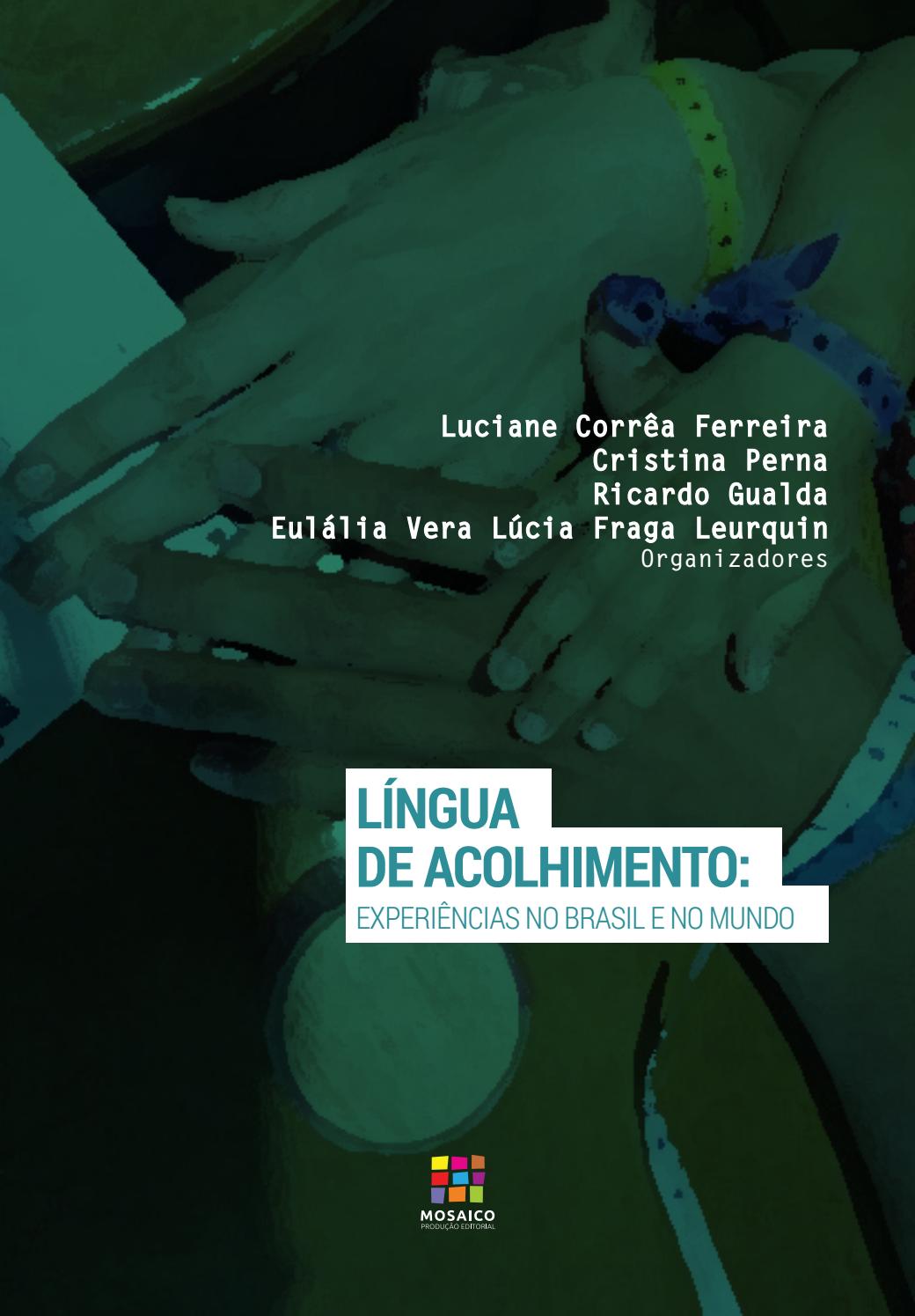 Capa do livro língua de acolhimento