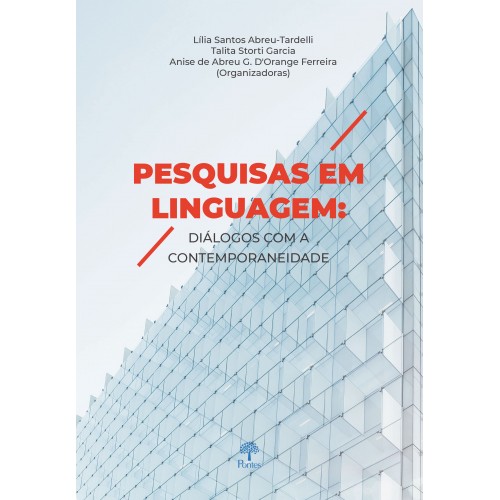 Capa do livro Pesquisas em linguagem
