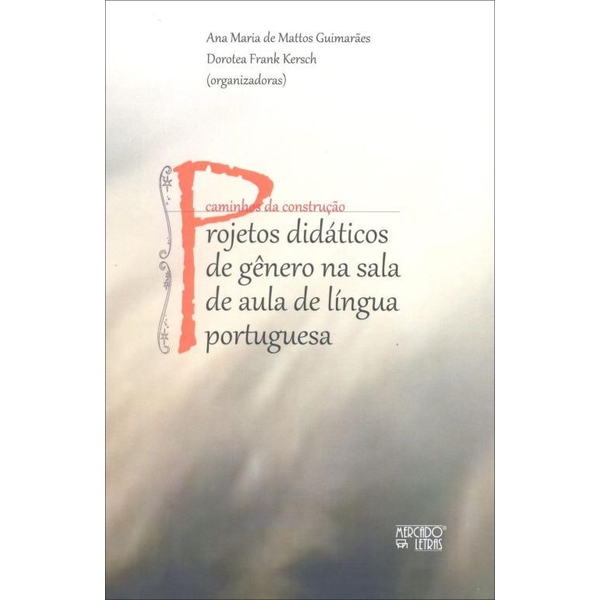Capa do livro Caminhos da construção: projetos didáticos de gênero na sala de aula de língua portuguesa 